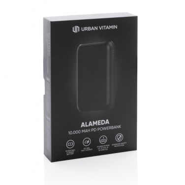 Logo trade liikelahjat tuotekuva: Urban Vitamin Alameda 10000 mAh PD varavirtalähde