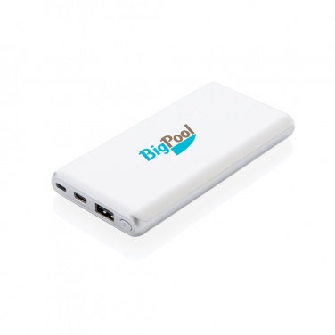 Logo trade liikelahja mainoslahja tuotekuva: Huippunopea 10 000 mAh:n varavirtalähde, PD