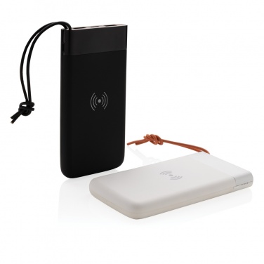 Logotrade mainostuote tuotekuva: Aria 8000 mAh 5 W:n langaton varavirtalähde