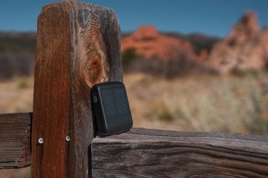 Logo trade liikelahja kuva: Skywave aurinkovoimakuulokkeet RCS kierrätetystä muovista