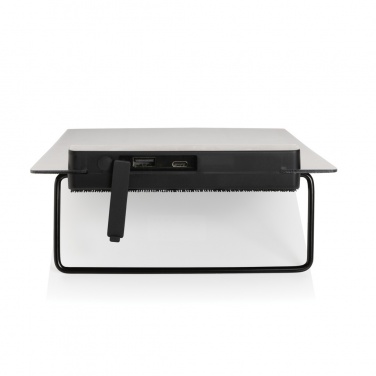 Logo trade mainoslahja ja liikelahja tuotekuva: Pedro AWARE™ RPET deluxe kylmälaukku 5W aurinkopaneelilla