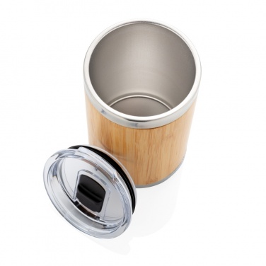 Logotrade liikelahjat kuva: Coffee to go -bambutermosmuki