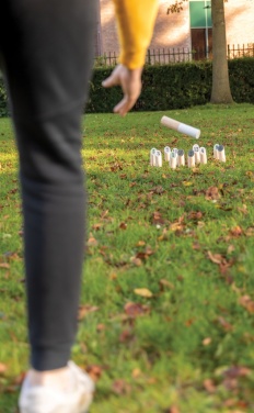 Logo trade liikelahja kuva: Puinen heittopeli