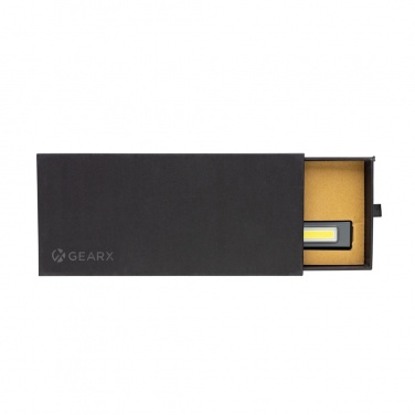 Logotrade mainoslahjat ja liikelahjat tuotekuva: Gear X USB uudelleenladattava tarkastusvalo RCS muovista
