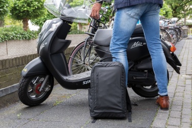 Logo trade liikelahjat mainoslahjat kuva: Musta PVC-vapaa 15,6"" Fashion-laptopreppu