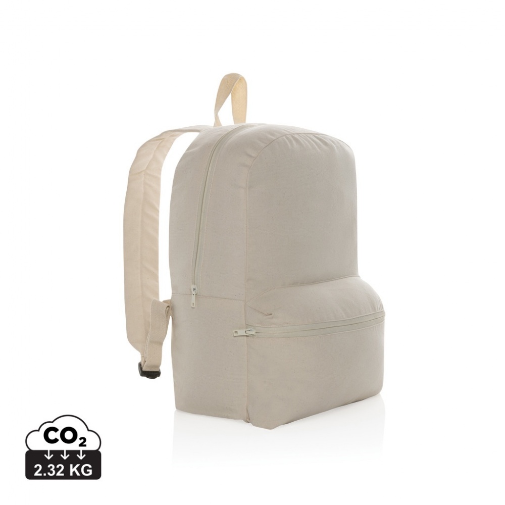 Logotrade mainoslahja ja liikelahja kuva: Impact Aware™ 285gsm rcanvas reppu värjäämätön