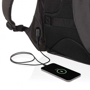 Logotrade mainoslahjat ja liikelahjat tuotekuva: Swiss Peak AWARE™ 15.6" varkaudenesto tietokonereppu