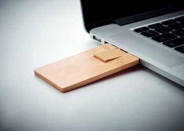 Logotrade liikelahja mainoslahja kuva: Bambu USB