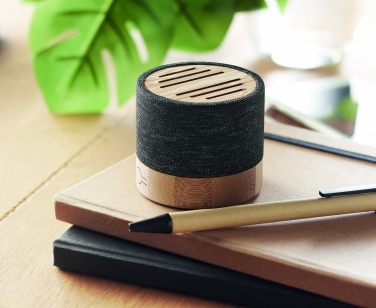 Logotrade mainoslahja tuotekuva: Bambu RPET langaton kaiutin