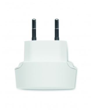 Logo trade liikelahjat mainoslahjat kuva: Matka-adapteri USB-laturi 12W