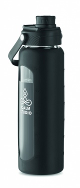 Logotrade mainoslahjat kuva: Lasipullo hylsyllä 750 ml