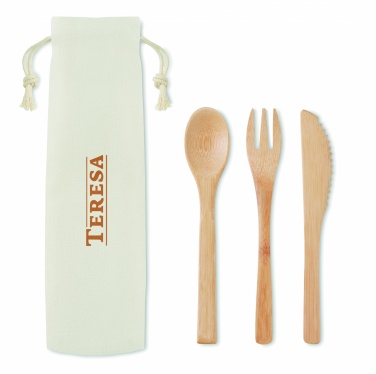 Logotrade liikelahja tuotekuva: Bambu aterinsetti