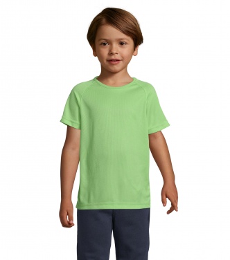 Logo trade mainoslahja kuva: SPORTY Lasten T paita 140g
