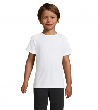 Logo trade liikelahjat mainoslahjat kuva: SPORTY Lasten T paita 140g