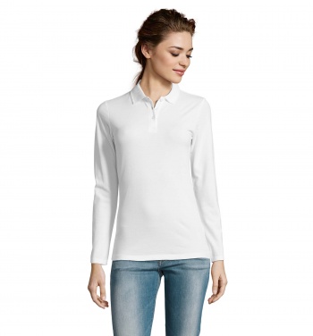 Logotrade liikelahjat kuva: PERFECT Naisten LSL POLO180