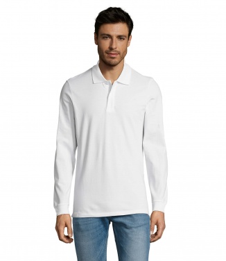 Logo trade liikelahja kuva: PERFECT MEN LSL POLO 180g