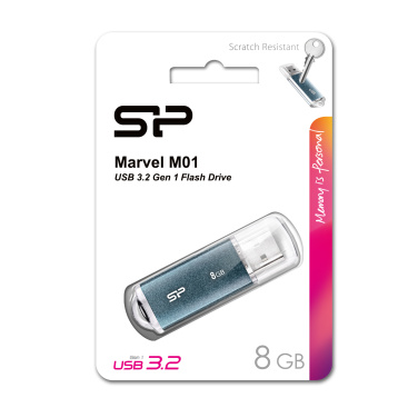 Logotrade liikelahja tuotekuva: Pendrive Silicon Power Marvel M01 3.0