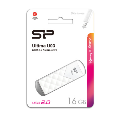 Logo trade liikelahja mainoslahja tuotekuva: Pendrive Silicon power ultima u03