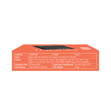 Logotrade mainostuote tuotekuva: POWER BANK SILICON POWER QP15 10000 MAH