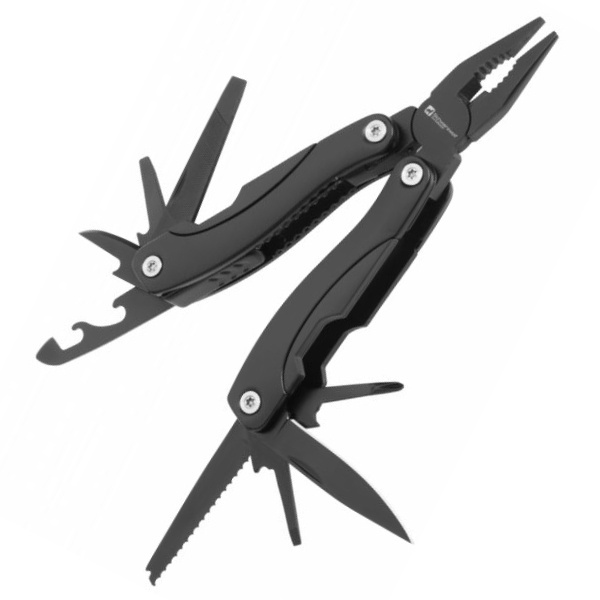 Logotrade liikelahjat mainoslahjat tuotekuva: Monitoimityökalu ARMADOR NEW Black Schwarzwolf