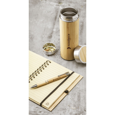 Logotrade mainostuote tuotekuva: Ebony Bamboo kynä