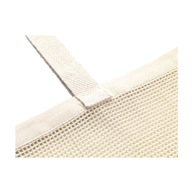 Logo trade mainoslahja ja liikelahja tuotekuva: Natura Organic Mesh Shopper (180 g/m²) ostoskassi