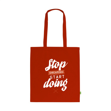 Logo trade mainoslahja ja liikelahja tuotekuva: Organic Cotton Shopper (140 g/m²) pussi