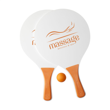 Logo trade mainoslahjat ja liikelahjat kuva: BeachTennis rantapeli