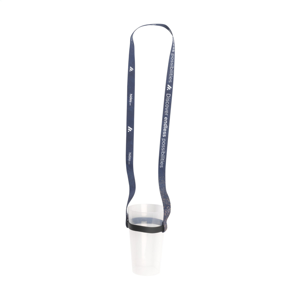 Logo trade mainostuotet tuotekuva: Lanyard Sublimation RPET 1,5 cm Mukin pidikkeellä