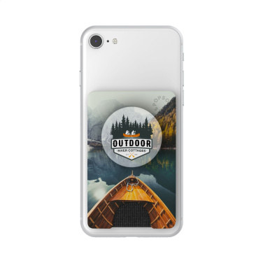 Logo trade mainostuote kuva: PopSockets® PopWallet+ korttiteline PopGripillä