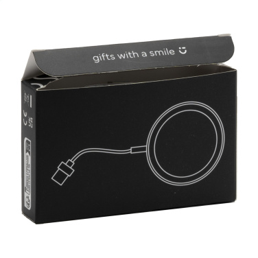 Logotrade mainoslahja ja liikelahja kuva: Force MagSafe 10 W kierrätetty langaton laturi