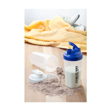 Logo trade mainoslahjat tuotekuva: Shaker Protein 600 ml juomakuppi