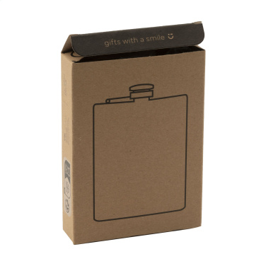 Logo trade mainoslahjat ja liikelahjat kuva: Hipflask Bamboo 200 ml juomapullo