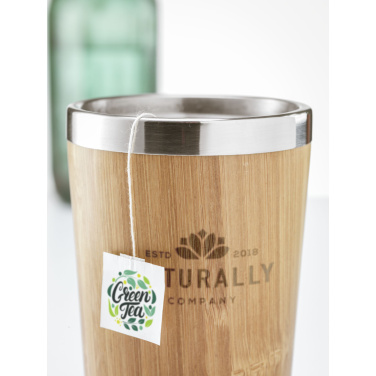 Logo trade mainoslahjat ja liikelahjat kuva: Tokyo 450 ml bambutermokuppi