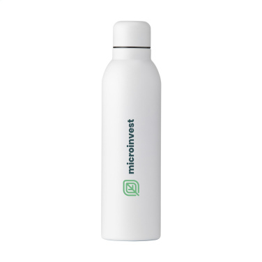 Logo trade liikelahjat tuotekuva: Helios RCS kierrätysteräspullo 470 ml