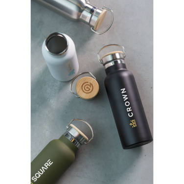 Logo trade mainoslahja ja liikelahja tuotekuva: Nordvik RCS Recycled Steel 500 ml juomapullo