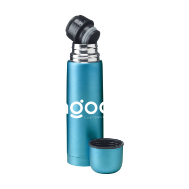 Logo trade liikelahjat tuotekuva: Frosted Bottle RCS Recycled Steel 500 ml lämpöpullo