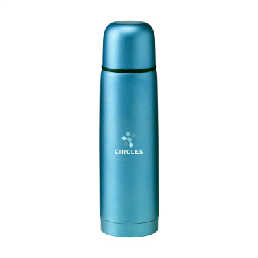 Logo trade mainostuotet tuotekuva: Frosted Bottle RCS Recycled Steel 500 ml lämpöpullo