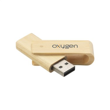 Logo trade liikelahjat mainoslahjat kuva: USB Waya Bamboo 8GB