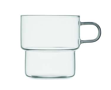Logo trade liikelahjat mainoslahjat kuva: Korkeaborosilikaattilasi 300 ml