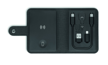 Logotrade liikelahja mainoslahja kuva: 4 in 1 kaapeliliitinsarja 15W