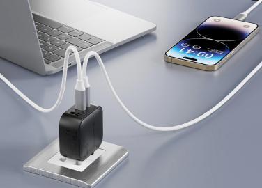 Logo trade liikelahjat tuotekuva: Urban Vitamin Santa Cruz RCS 70W GAN laturi