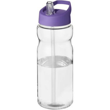 Logo trade liikelahja kuva: H2O Active® Eco Base 650 ml -urheilujuomapullo kaatonokkakannella