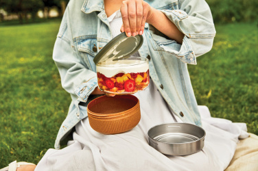 Logotrade mainostuote tuotekuva: Black+Blum lasinen lounaskulho 750ml