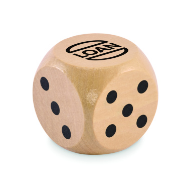 Logotrade mainostuote tuotekuva: Schimapuinen noppa 5cm