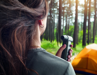 Logo trade mainostuotet tuotekuva: Kannettava turbotuuletin