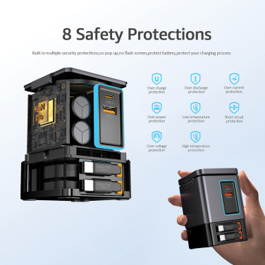 Logotrade mainoslahjat kuva: Urban Vitamin Sacramento 105WGAN -laturi, kaapelit