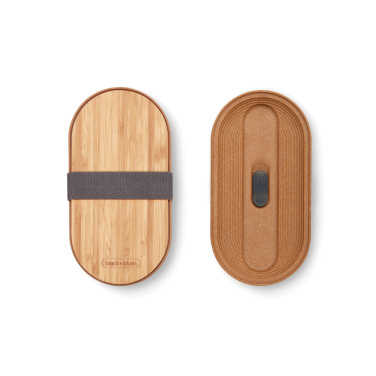 Logotrade liikelahjat mainoslahjat tuotekuva: Black+Blum teräksestä valmistettu kaksiosainen eväsrasia