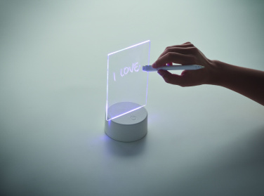 Logotrade mainostuote tuotekuva: Valaistu LED-muistitaulu