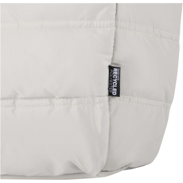 Logo trade mainoslahjat tuotekuva: Puffer 15,6 tuuman GRS-kierrätetystä materiaalista valmistettu kannettavan tietokoneen laukku, 18 l